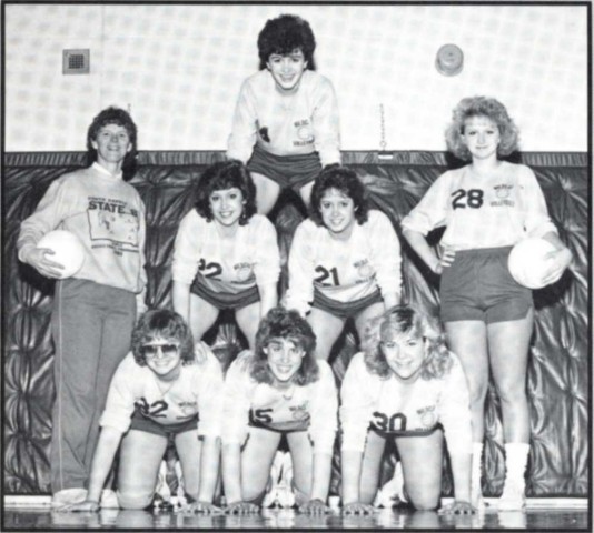 Northwestern's First Volleyball Team